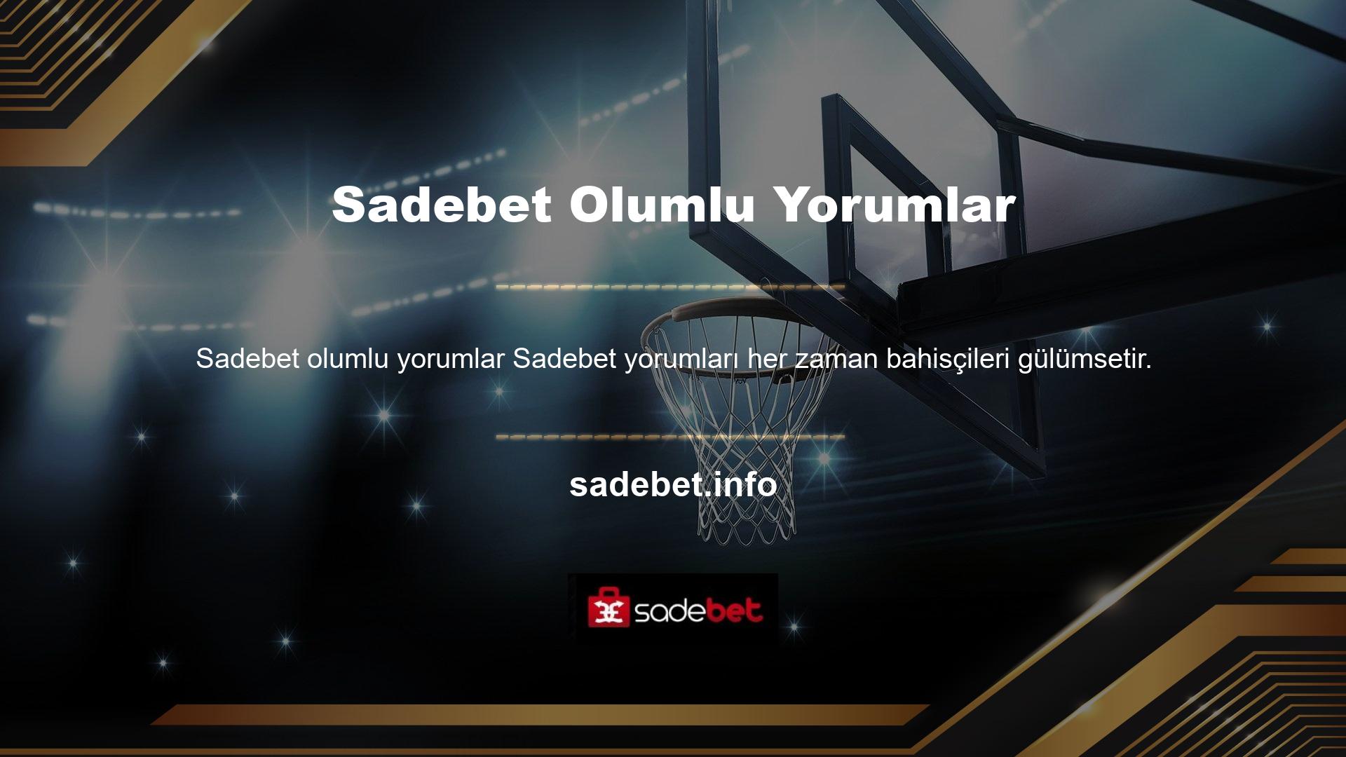 Sadebet web sitesi, üyelerine güven açısından zarar vermeyen güçlü bir altyapı ve lisansa sahiptir